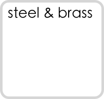 steel & brass